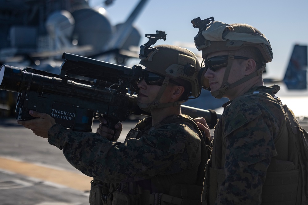 WSP ARG-24th MEU Conducts Counter UAS Training