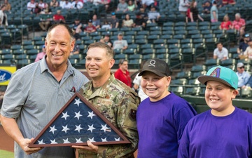D-Backs go Purple for military kids