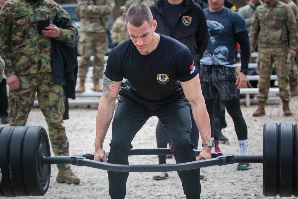 OHARNG Hosts Serbian and Hungarian Soldiers During 2024 Best Warrior Competition