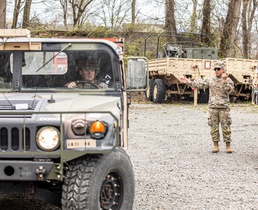 369th Sustainment Brigade Enhances Readiness with Humvee Training