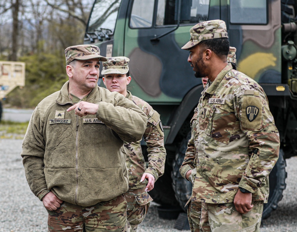 369th Sustainment Brigade Enhances Readiness with Humvee Training