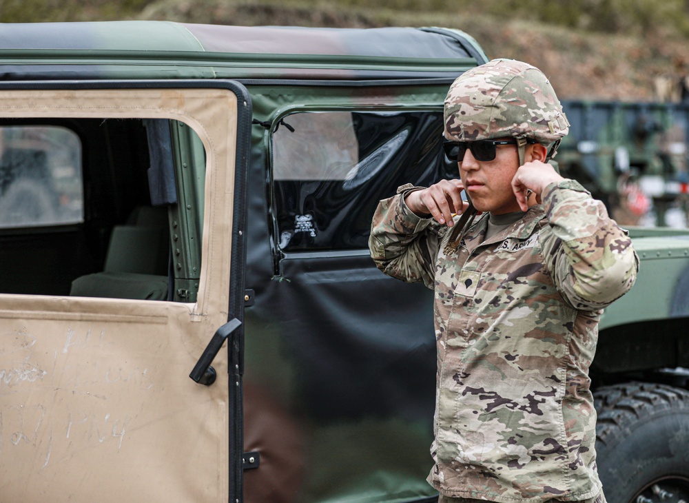 369th Sustainment Brigade Enhances Readiness with Humvee Training