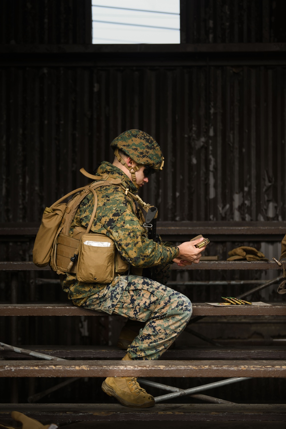 MWSS-171 Marines partner with 8th SFS Airmen for joint training in South Korea