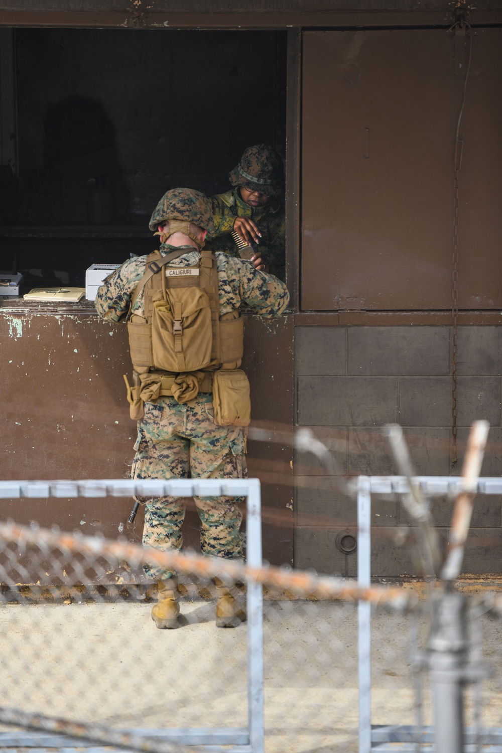 MWSS-171 Marines partner with 8th SFS Airmen for joint training in South Korea