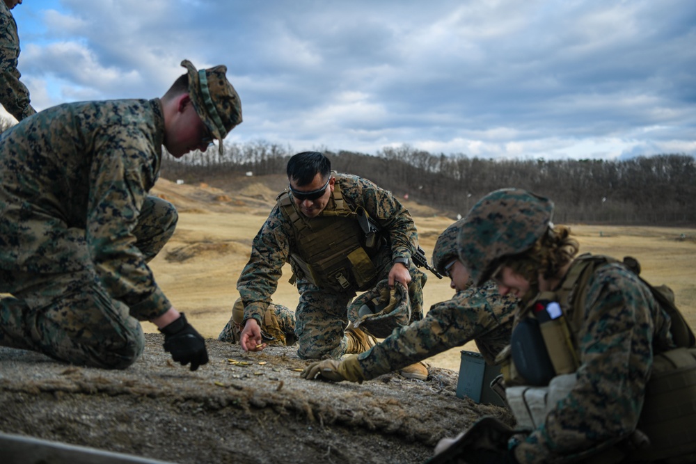 MWSS-171 Marines partner with 8th SFS Airmen for joint training in South Korea