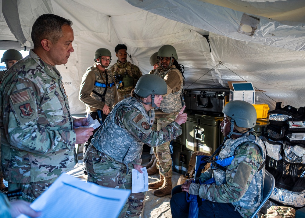 Ready Tiger 24-1: Airmen conduct MASCAL exercise