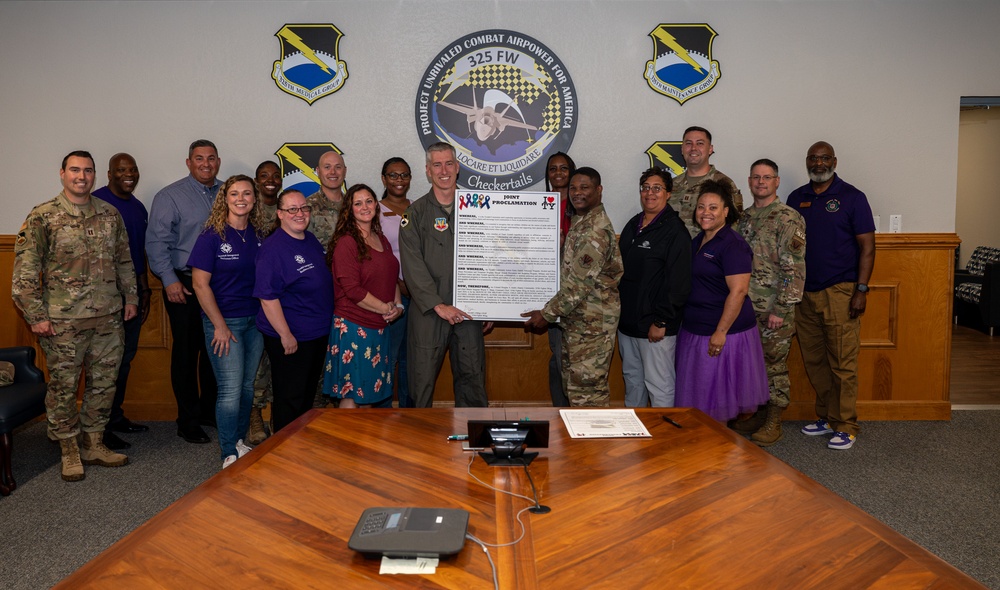 Team Tyndall signs joint proclamation