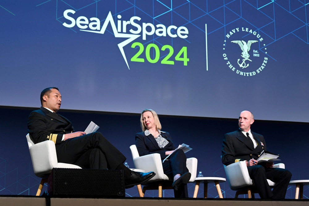 Naval sustainment takes center stage at Sea Air Space