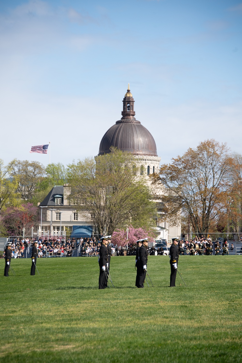 U.S. Naval Academy 1st Formal Parade for Vice Adm. Yvette Davids