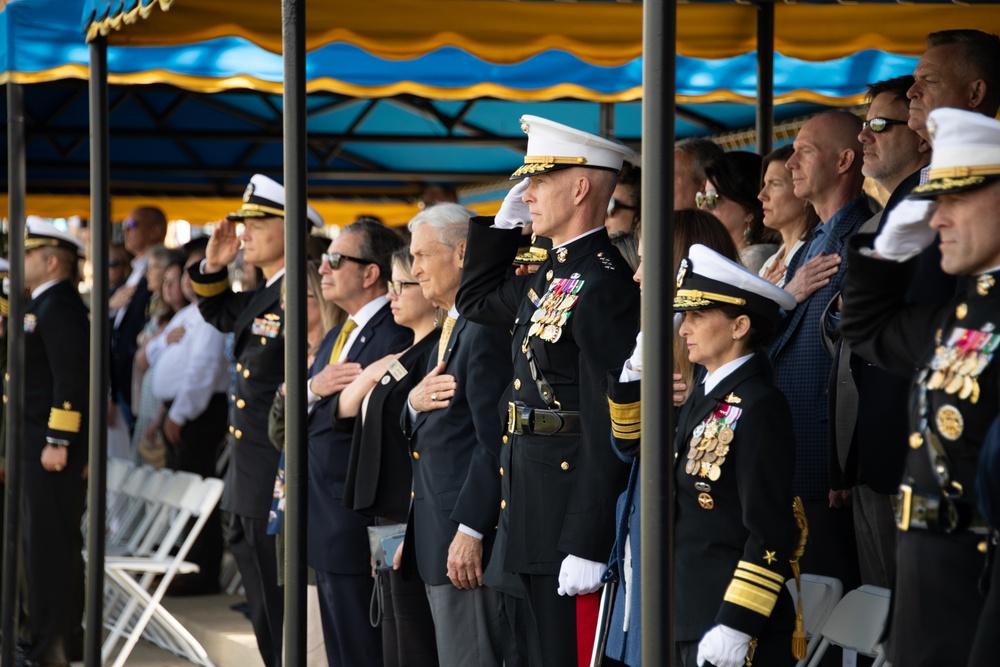 U.S. Naval Academy 1st Formal Parade for Vice Adm. Yvette Davids