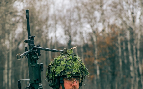 Canadian LSSR Conducts Live-Fire Events at Camp Ripley