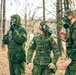 Canadian Basic Military Qualification Troops Complete CS Gas Training at Camp Ripley