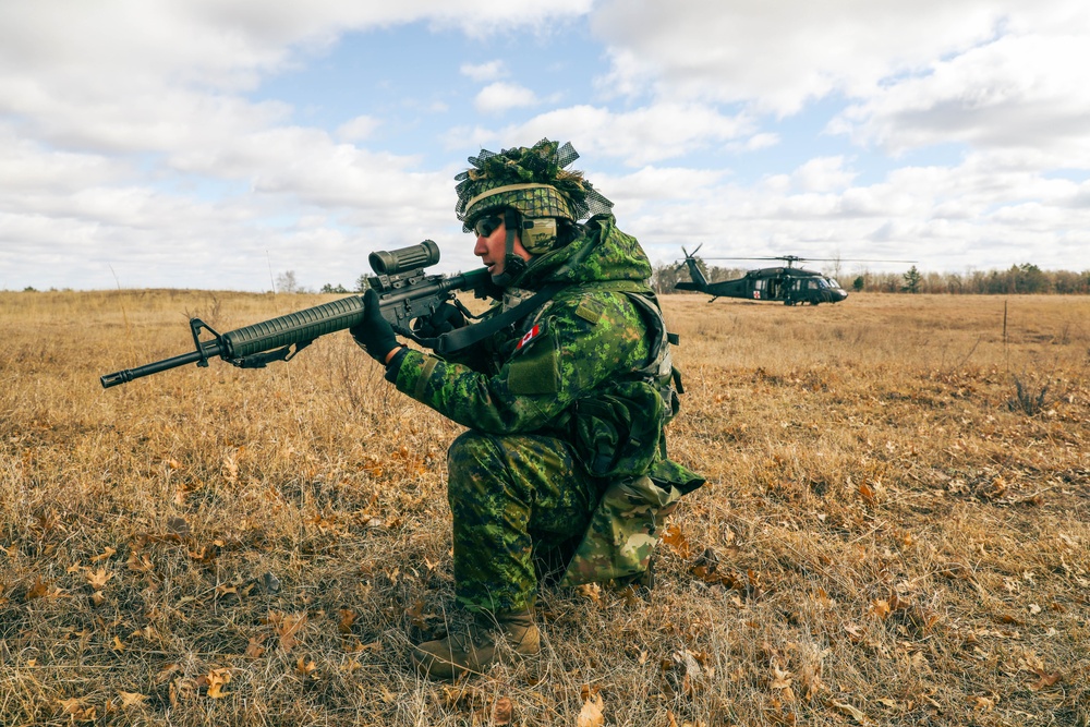 Canadian LSSR Conducts Live-Fire Events at Camp Ripley