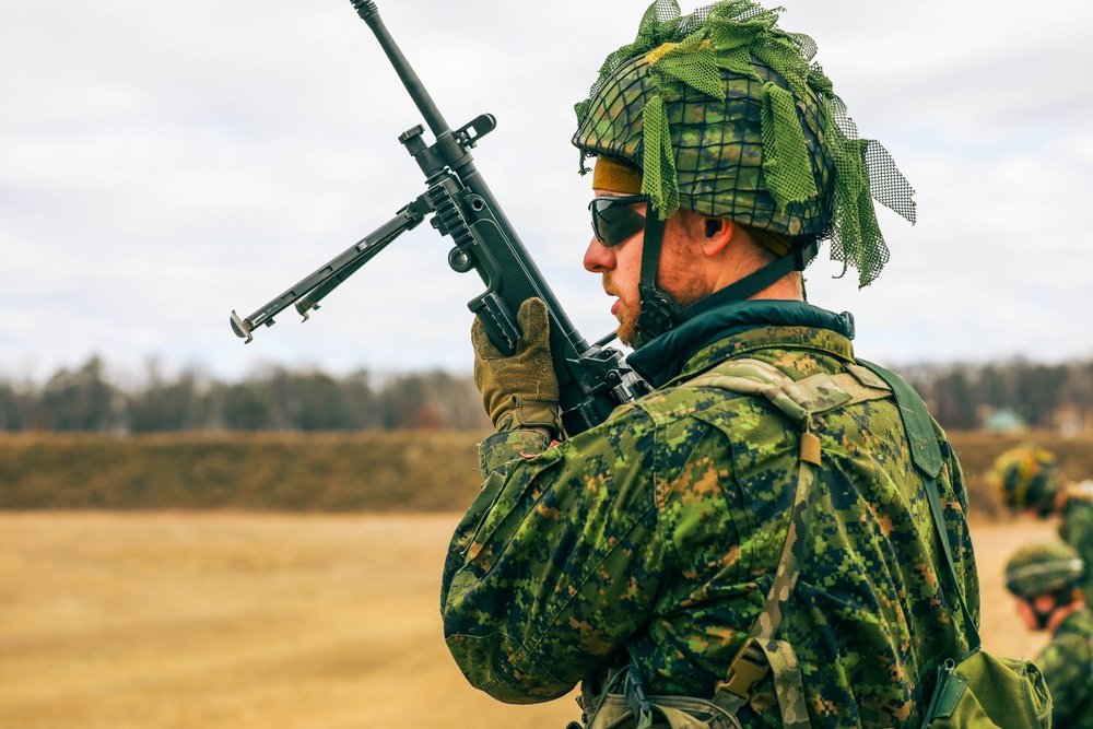 38 Canadian Brigade Group Conducts Exercise Sure-Shot at Camp Ripley