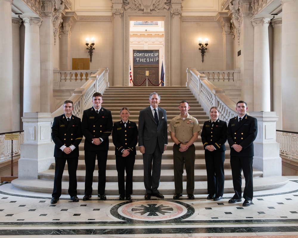 Representative French Hill of Arkansas Visit to U.S. Naval Academy