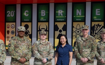 Medical readiness coordinator selected as 20th CBRNE Command Civilian of the Year
