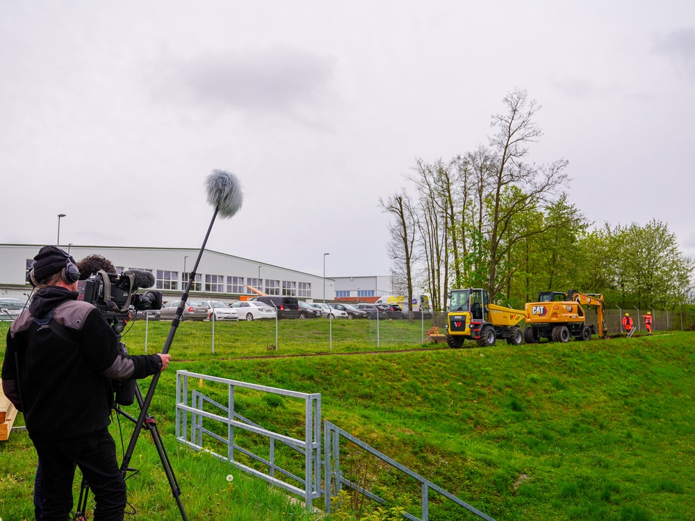 Innovative PFAS remediation kicked-off at USAG Ansbach airfield