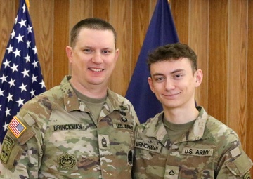 Continuing the tradition: father retires, son fills family boots