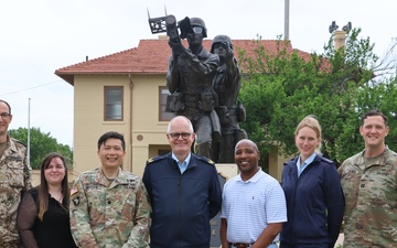 German Air Forces Commander visit to Fort Sill
