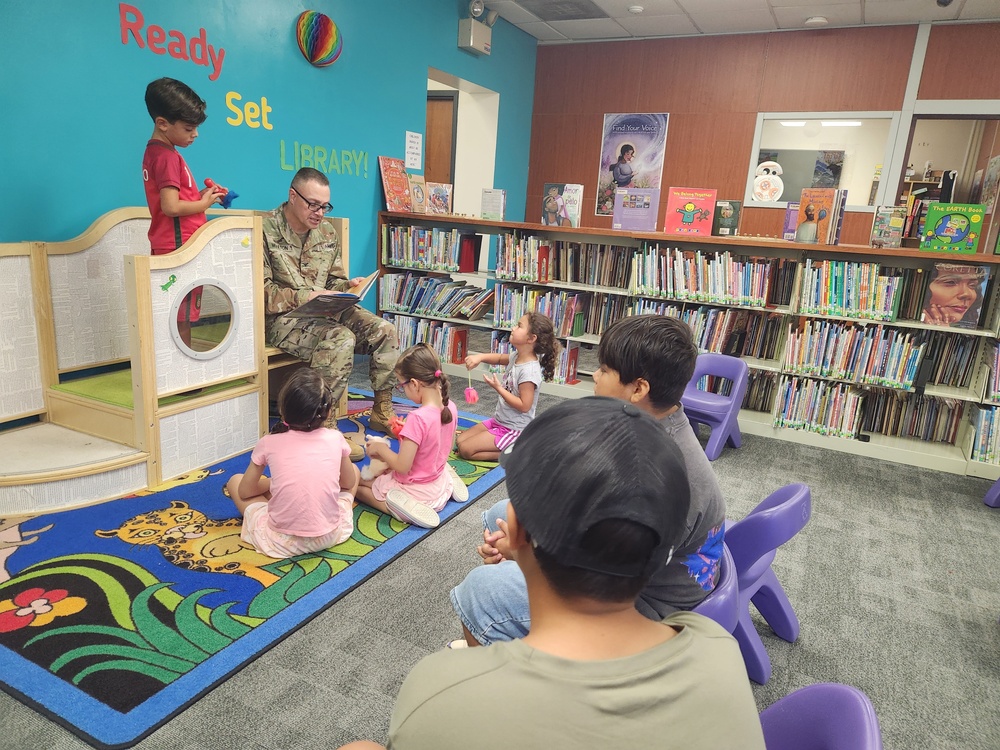 Ready, Set, Library: Celebrating National Library Week at Fort Buchanan