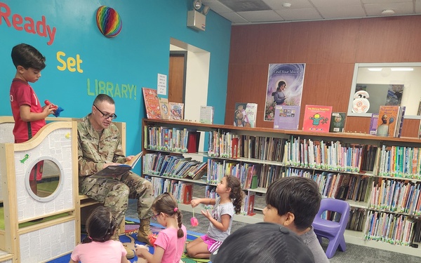 Ready, Set, Library: Celebrating National Library Week at Fort Buchanan