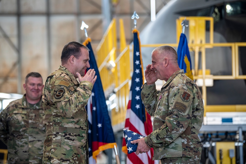 Chief Master Sgt. Tillett retirement