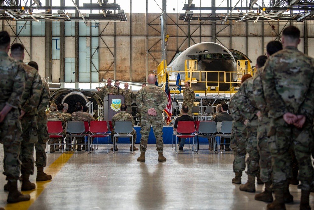 Chief Master Sgt. Tillett retirement