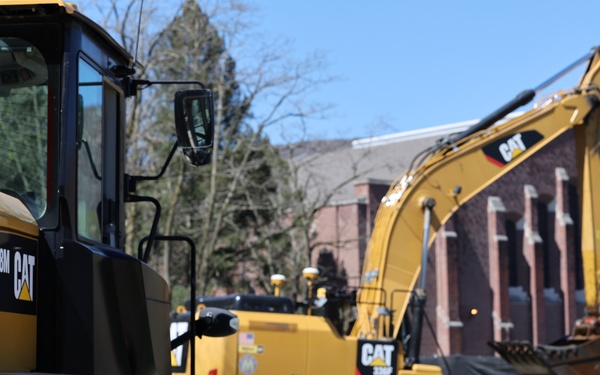 USACE at West Point Construction April 2024