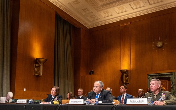 CNO Franchetti Delivers Testimony at the Senate Appropriations Committee's Subcommittee on Defense Hearing