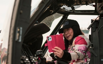 Washington National Guard pilots educate Boeing Employees' Flying Association on the hazards of helicopter wake turbulence