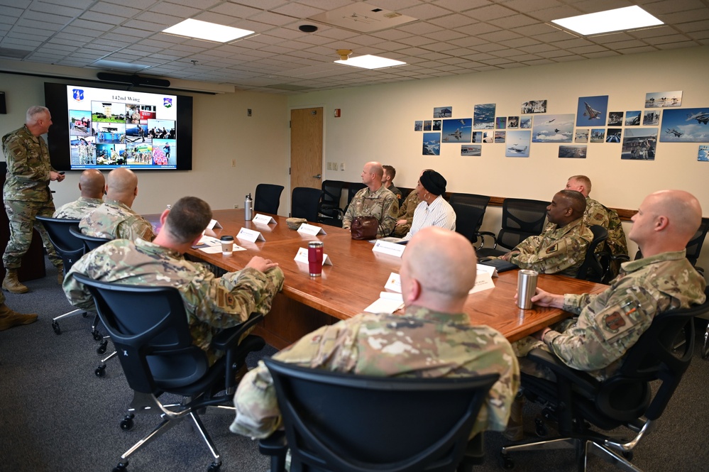 ANG Command Chief visits Kingsley Field