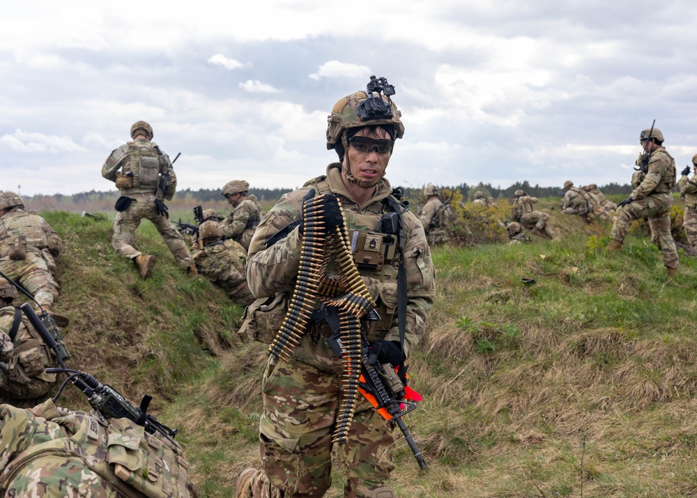 2nd Cavalry Regiment Combined Arms Live-Fire Exercise