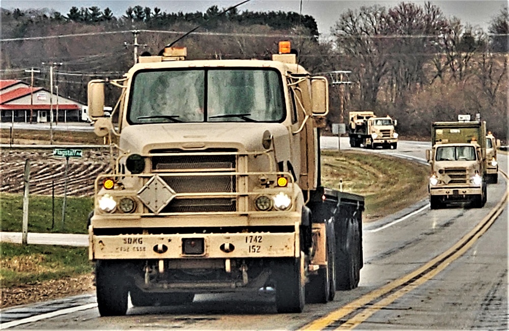 April 2024 training operations at Fort McCoy