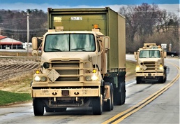 April 2024 training operations at Fort McCoy