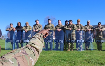 127th Wing Security Forces train for civil distrubance response