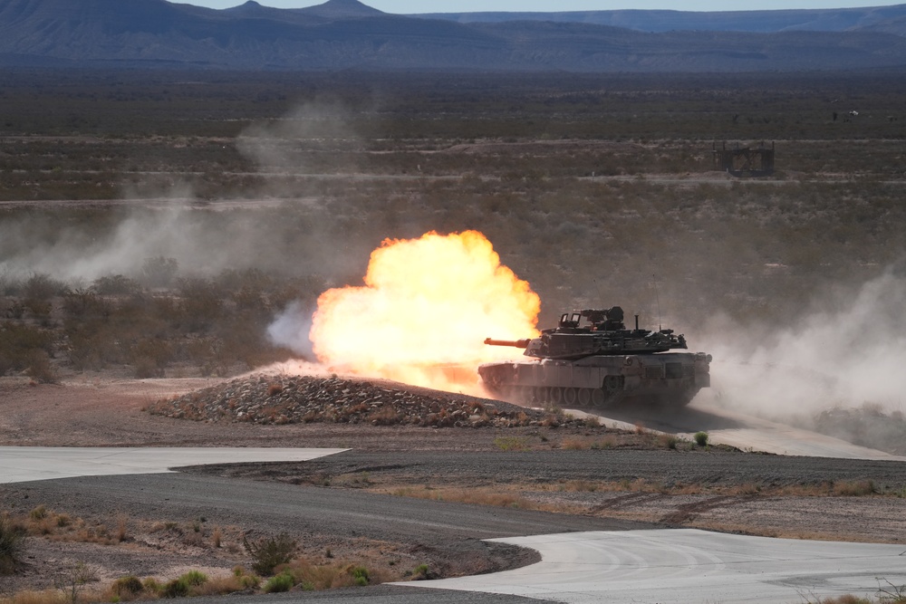 1st Armored Division Selects Best Fort Bliss Abrams Crew