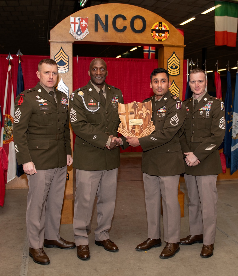 519th Hospital Center NCO Induction Ceremony