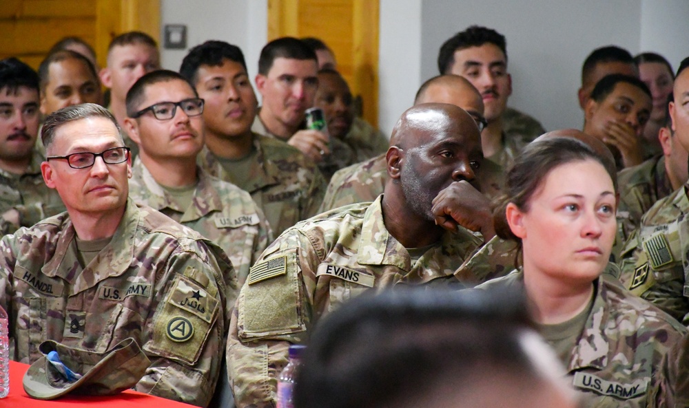 Empowering the Future: USACE Division CSM Visits U.S. Army Engineers in Kuwait