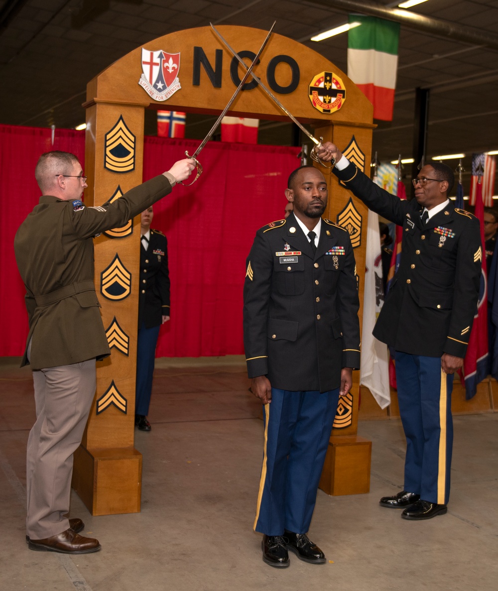 519th Hospital Center NCO Induction Ceremony