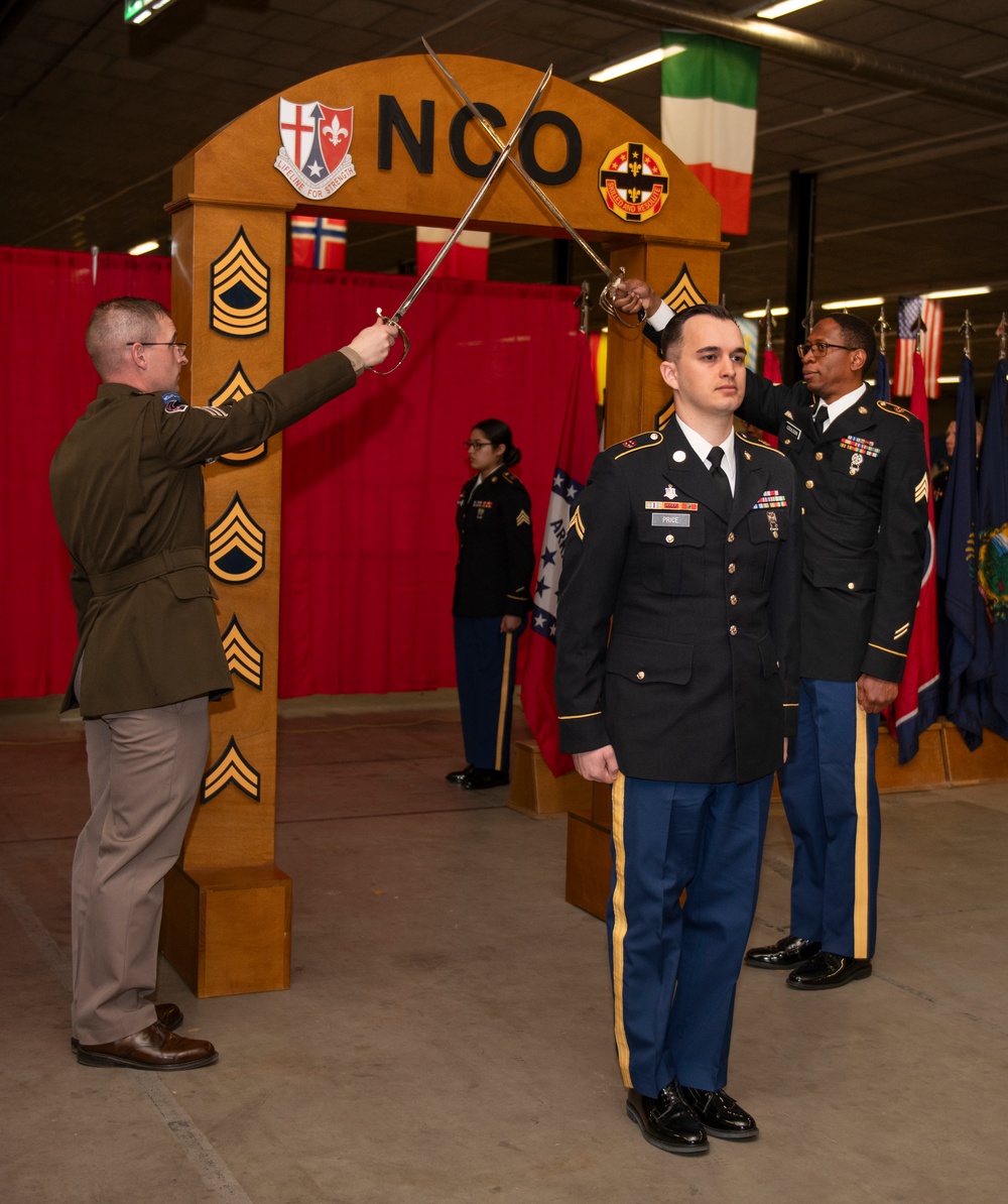 519th Hospital Center NCO Induction Ceremony