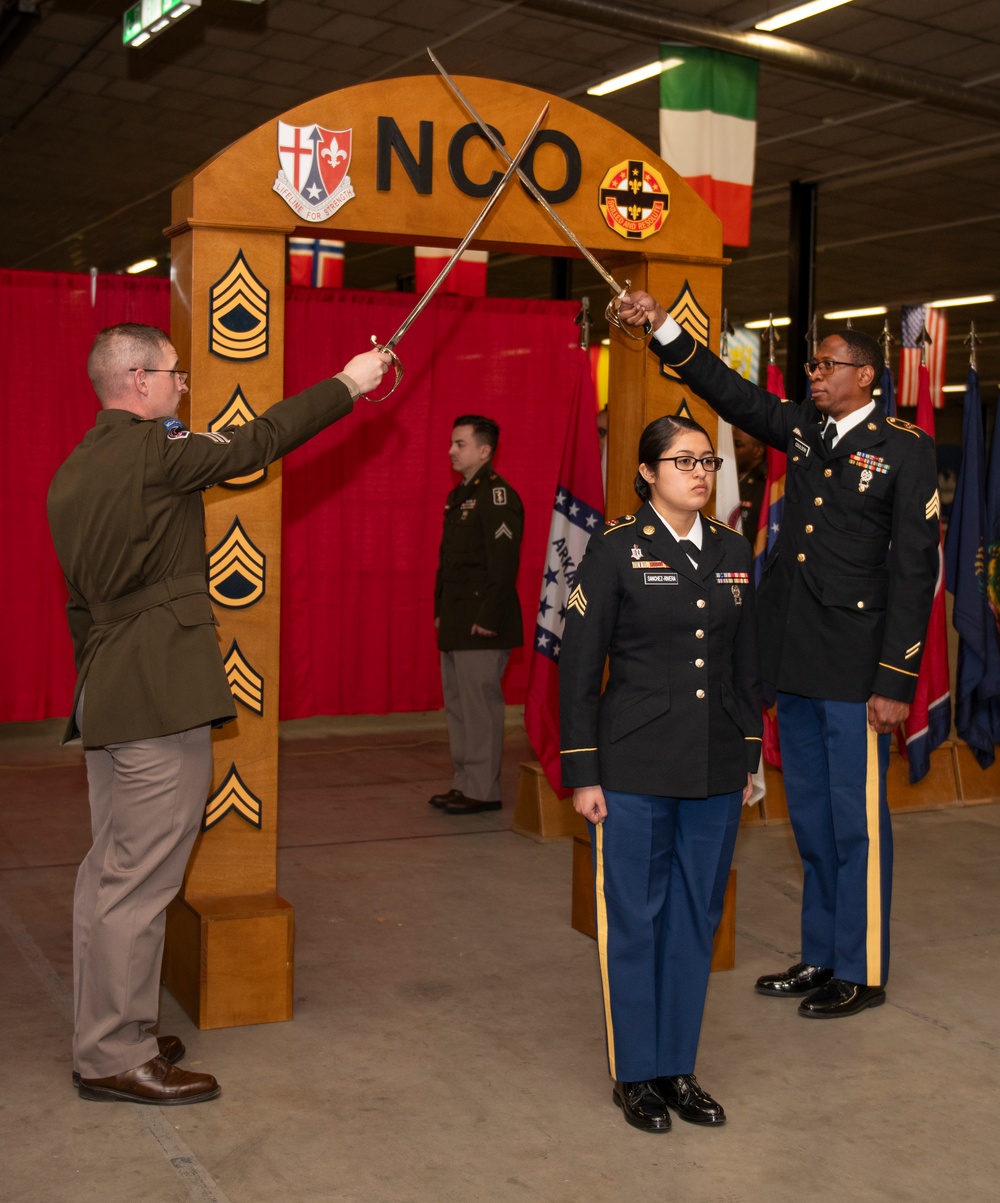 519th Hospital Center NCO Induction Ceremony