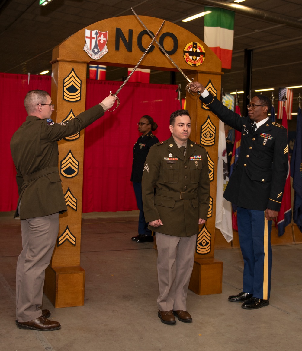 519th Hospital Center NCO Induction Ceremony