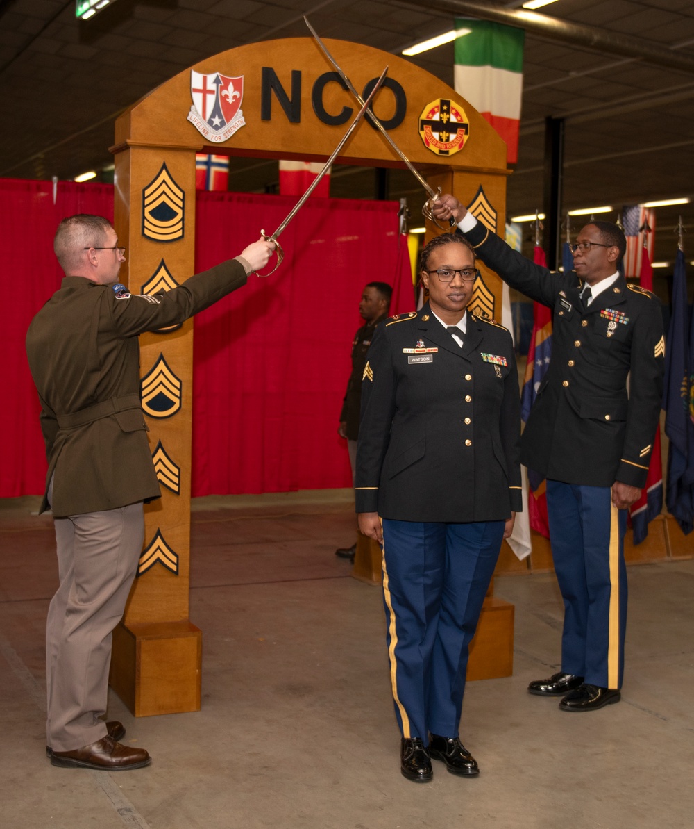 519th Hospital Center NCO Induction Ceremony