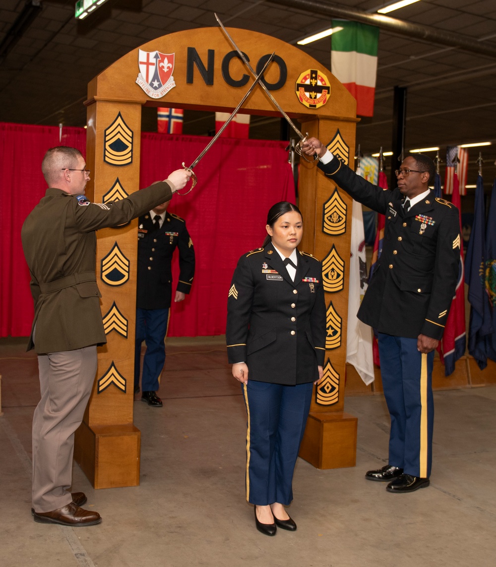 519th Hospital Center NCO Induction Ceremony