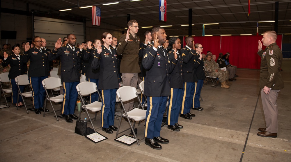 519th Hospital Center NCO Induction Ceremony