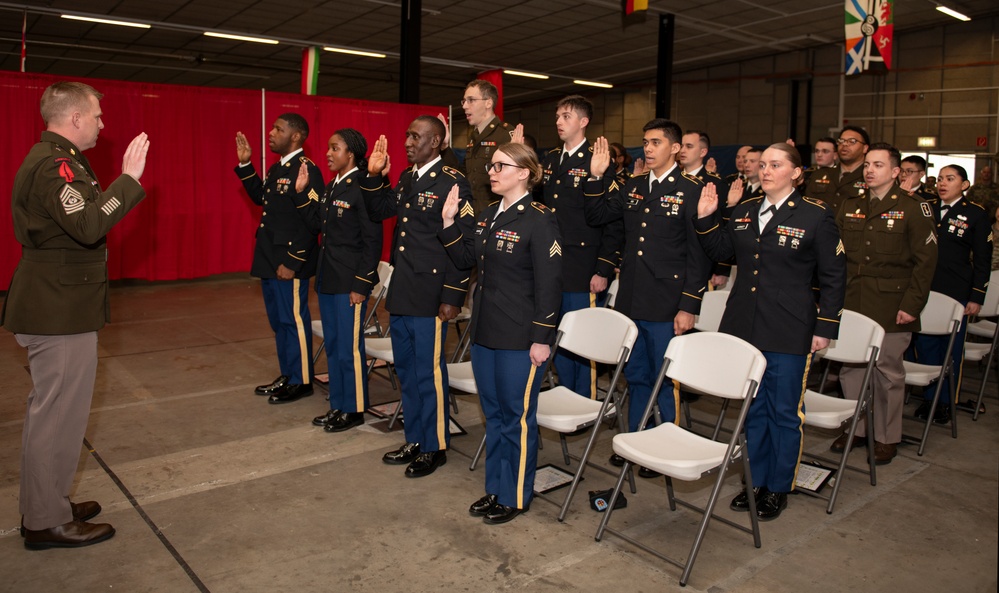 519th Hospital Center NCO Induction Ceremony