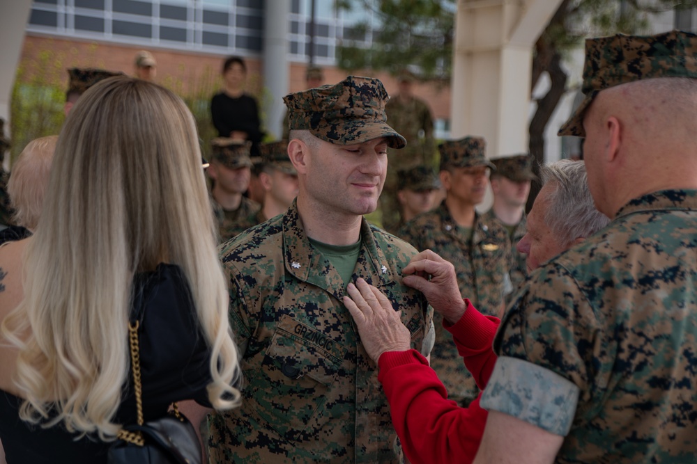 MARFORK SJA Promotion Ceremony