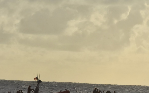 U.S. Coast Guard delivers USAID and IOM aid to Yap State communities