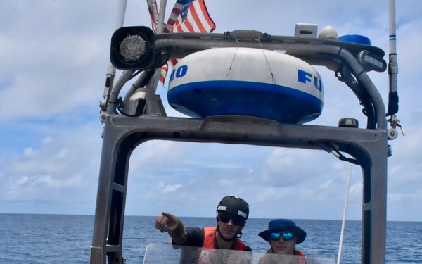 U.S. Coast Guard delivers USAID and IOM aid to Yap State communities