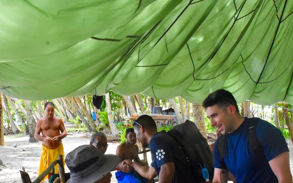 U.S. Coast Guard delivers USAID and IOM aid to Yap State communities